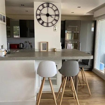 Appartement Fabron Vue 4 Personne Parking