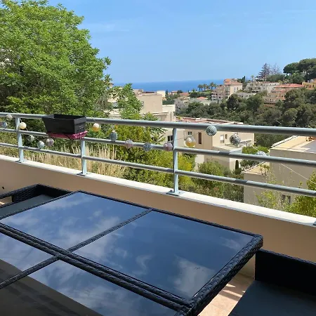 Fabron Vue 4 Personne Parking *